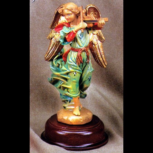 Color Resin Musical Angel, 8.5" (21.6 cm)