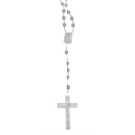 Rosary, 5 mm Round Luminous Plastic Beads, 16"