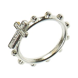 Decade Rosary, Boy-Scout, 17mm Cross, Aluminium, Small