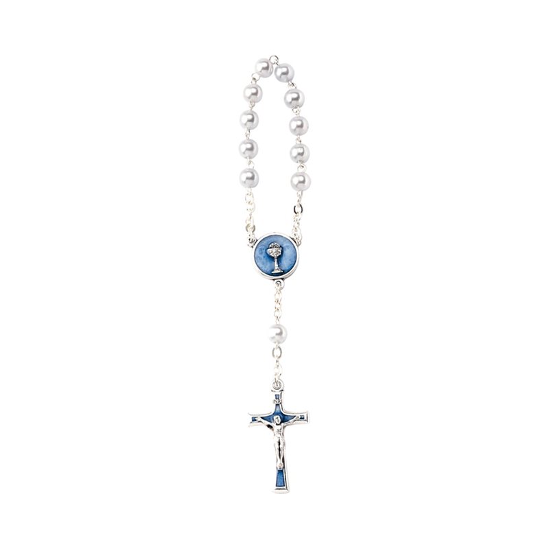 Blue Decade Rosary for First Communion