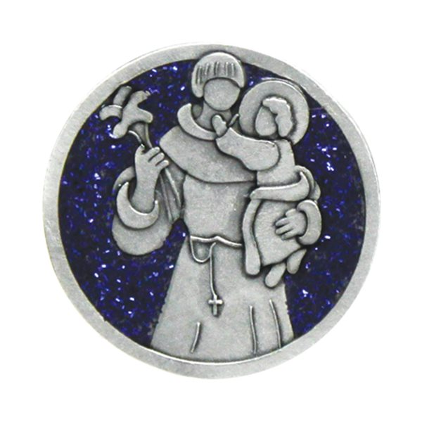 "St-Antoine" Pocket Token, Pewter, 1¼", French / ea