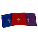 Vynil Rosary Purse, 3.75'' x 3.75'', mix colors