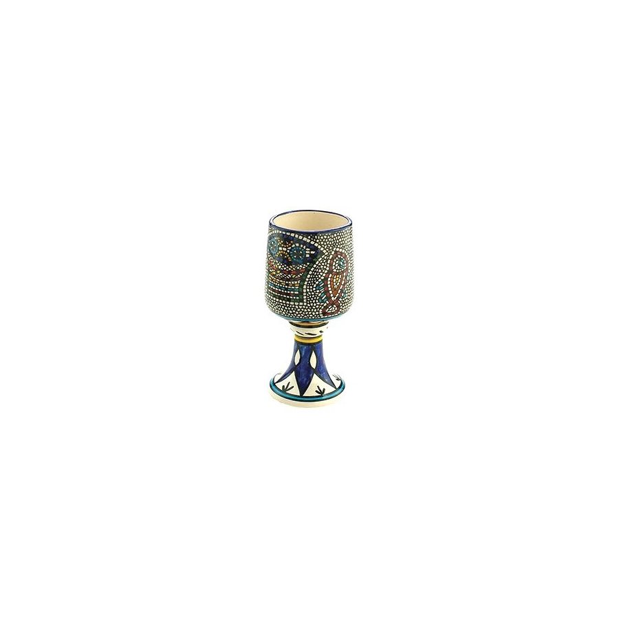 Ceramic Chalice, 6.75" (17 cm) Ht.