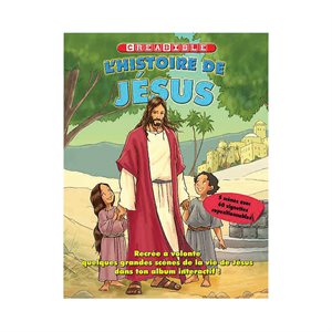 Coll. CréaBible-Jésus, couleurs, 22 x 5 cm, Français