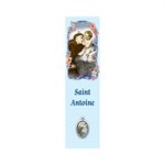 "St-Antoine" Plastic Bookmark, 6¾ x 2", French