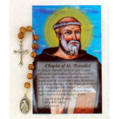 Saint Benedict Rosary with prayer