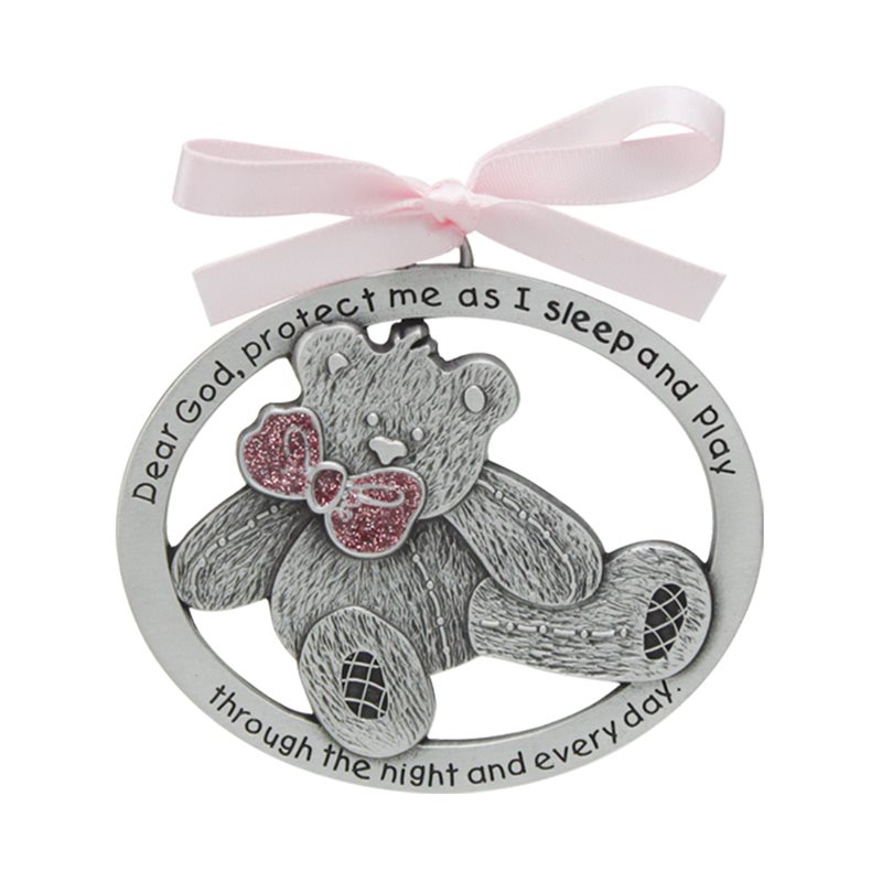 Pewter Red "Bear" Medal, 2½"x2", English