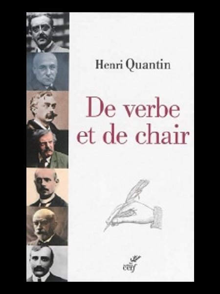 De verbe et de chair (French book)