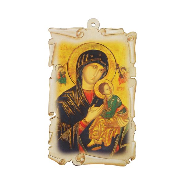 'Perpetual Help'' MDF Plaque, 3¾" x 6¼"