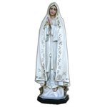 Statue ext. N.D. Fatima 36" (90 cm) en FDV Couleur