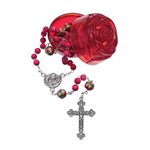 Boxed Rosary, 6 mm Perfumed & Capped Beads