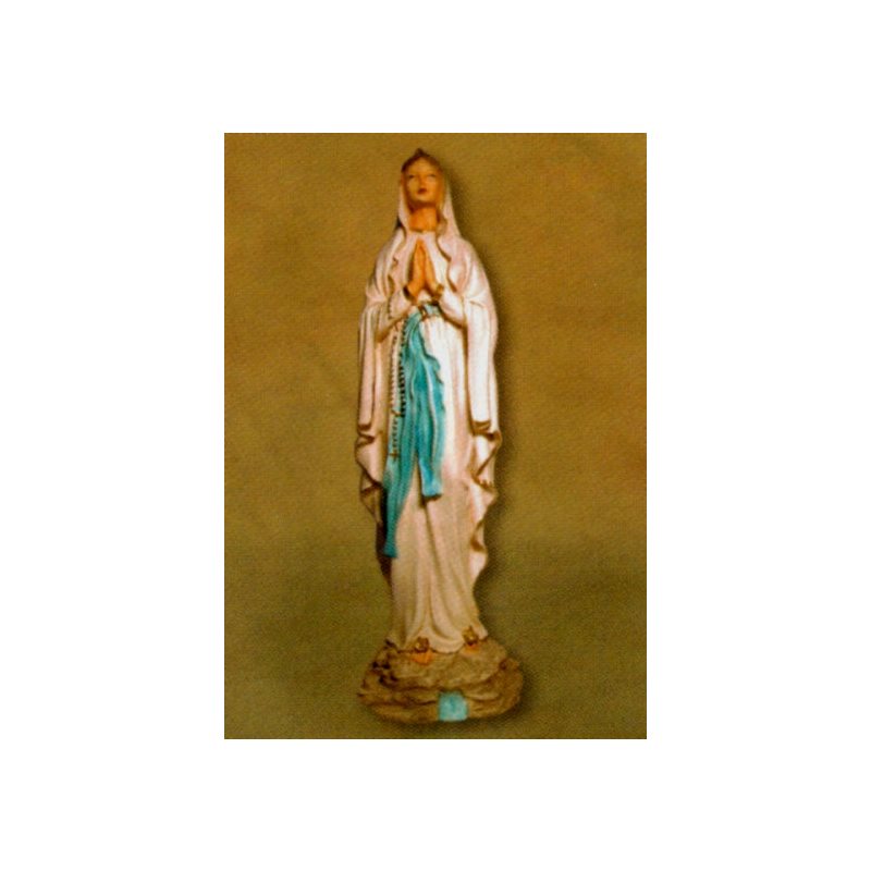 Our Lady of Lourdes Resin Statue, 17" (43 cm)