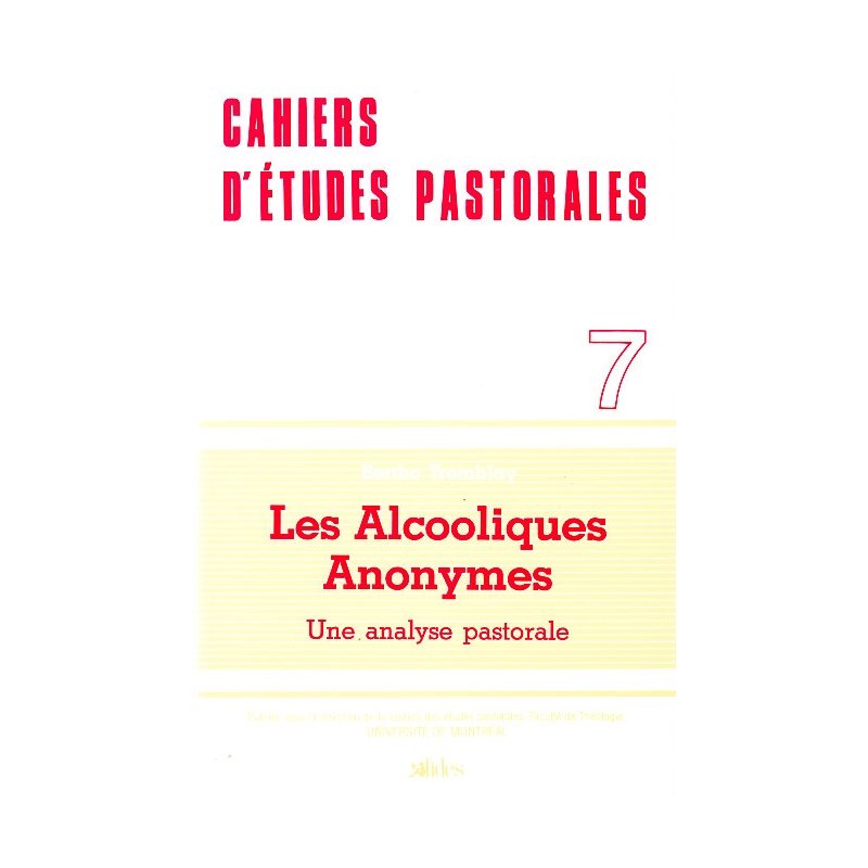 Alcooliques anonymes... (French Book)