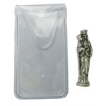 "Ste-Anne-de-Beaupré" Metal Statuette, 1¼"