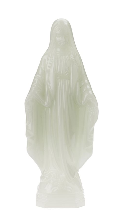 'Our Lady of Grace'' Lum. Plastic Statue, 10"
