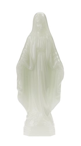 'Our Lady of Grace'' Lum. Plastic Statue, 10"