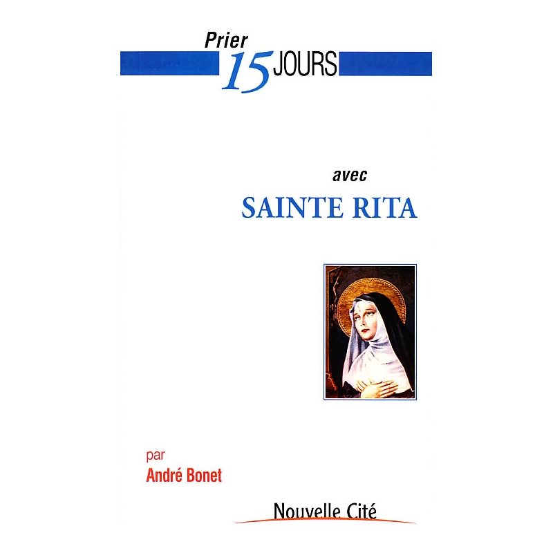 Prier 15 jours avec Sainte Rita (French book)