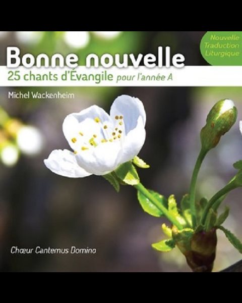 CD Bonne nouvelle - 25 chants d'Évangile pour l'année A