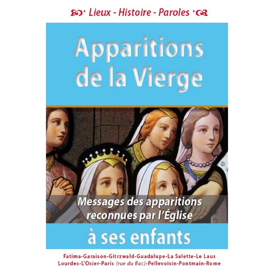 Apparitions de la Vierge reconnues par l'Église, French book