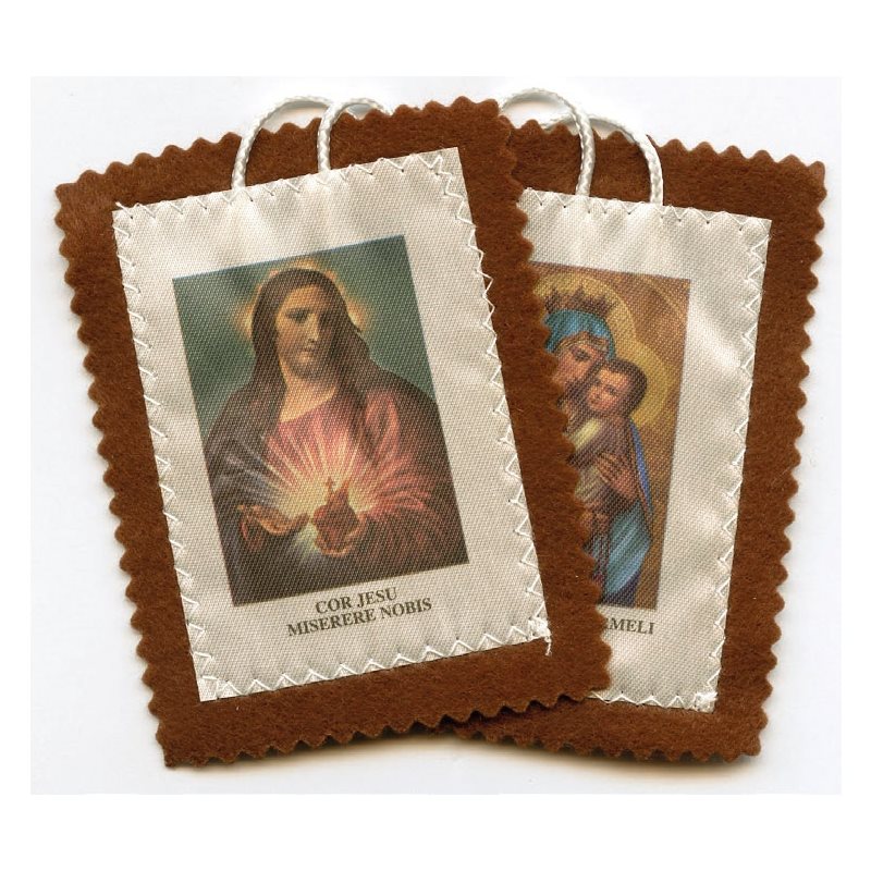 Fabric Scapular 6,5 x 8 cm