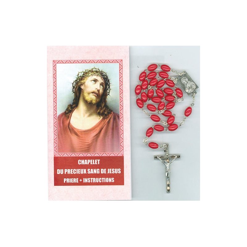 Precious Blood Rosary 6mm