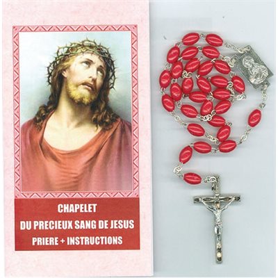 Precious Blood Rosary 6mm