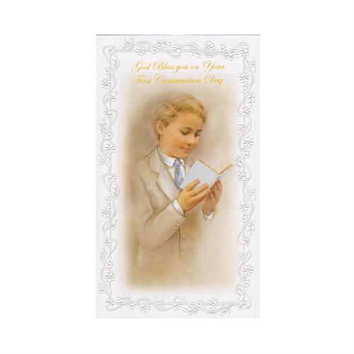 Communion Cards w / Env., 7", English / ea