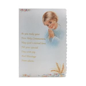 ''First Communion'' Cards, English / ea