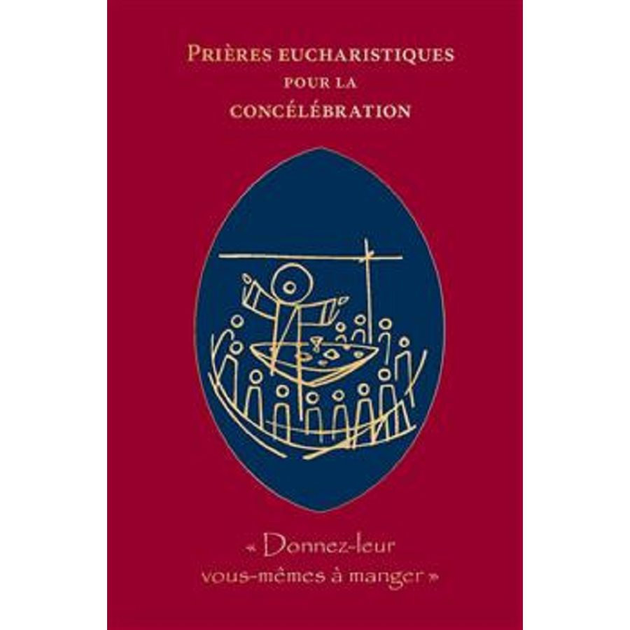 Prières eucharistiques pour la concélébration, French Book