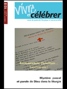 Revue Vivre et célébrer - Vol. 47 No 214 (Été 2013)