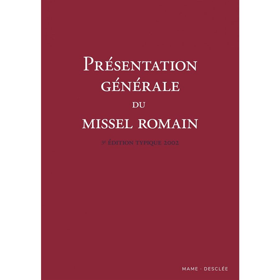 Présentation générale du missel romain, 3e Éd. - French book