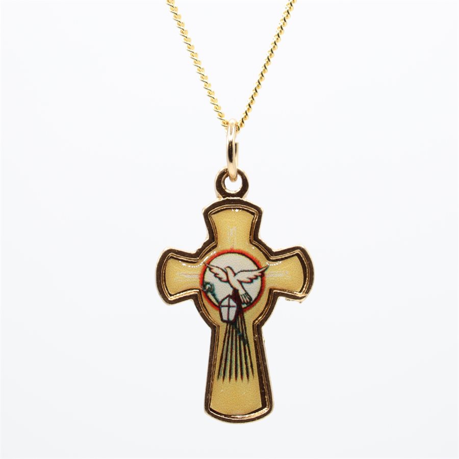 Boxed G-F "Confirmation" Pendant with Dove, 16"