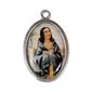 ''Kateri Tekakwitha'' Coloured Medal  /  ea