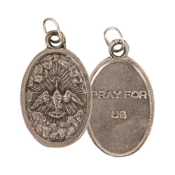 ''Holy Spirit'' Oxidized Medal / ea