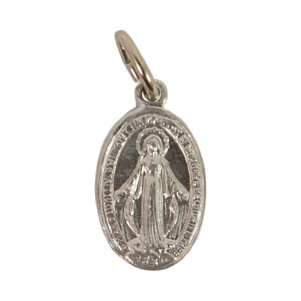 S-F Aluminum Miraculous Medal, 0.59" / ea