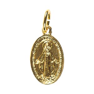 G-F Aluminum Miraculous Medal, 0.59" / ea