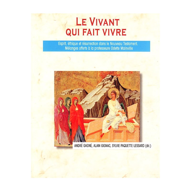 Vivant qui fait vivre, Le (French book)