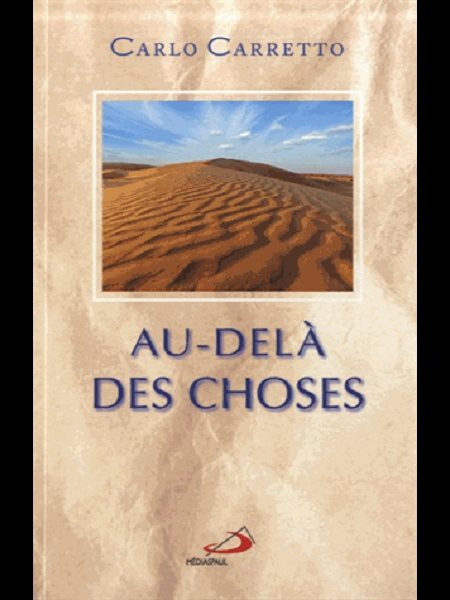 Au-delà des choses (French book)