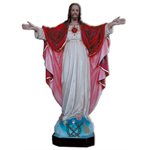 Statue ext. Sacré-Coeur de Montmartre 26" (65 cm) en FDV Cou
