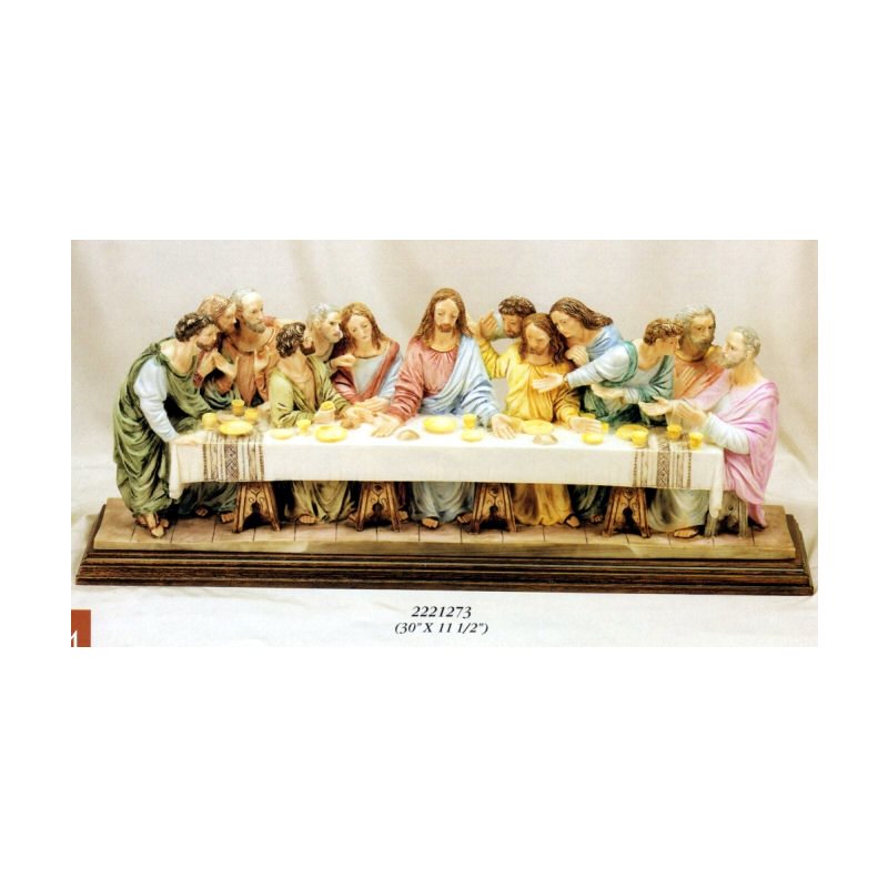 Simili Marble Last Supper, 11.5" x 30" (29 x 76 cm)