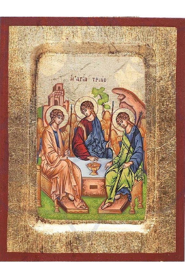 Icon Trinity 4" x 6" (11 x 15 cm) Gold leaf