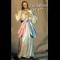 Statue Jésus Miséricordieux 11.5" (29 cm) en résine couleur