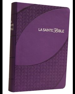 Bible Louis Segond 1910 Caractère Moyen - Violet