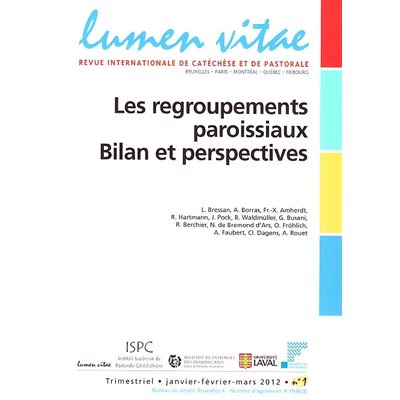 Regroupements paroissiaux, Les (French book)