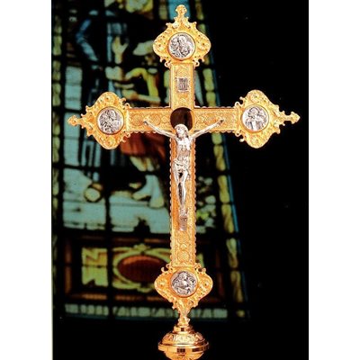 Croix de procession 16.5" x 25.5" (42 x 65 cm)