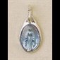 Blue Enamel Miraculous Medal, 3 / 8" (0.95 cm)