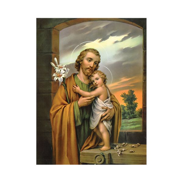Image série F.B. «Saint Joseph», 15,2 x 20,3 cm / un