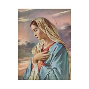 ''Virgin Mary'' F.B. Series Pictures, 6 x 8" / ea