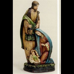 Holy Family Resin Statue, 13" (33 cm)