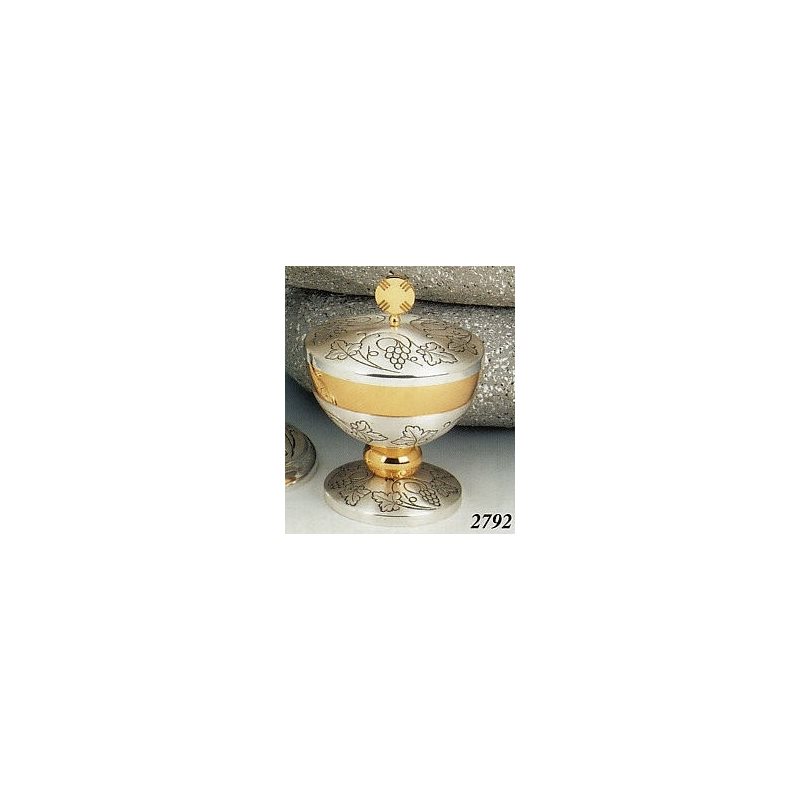 Ciborium, 5 5 / 8" (15 cm) Ht., 4.75" (12 cm) Diam.